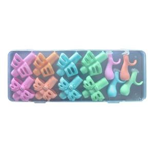 1 bộ bút chì Grip cho Kid chữ viết tay bút chì grippers hình con bướm viết bút chì Viện trợ tư thế cầm công cụ chỉnh sửa