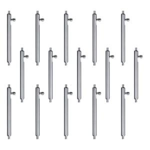 15 cái dây đeo đồng hồ pins nhanh chóng phát hành lò xo bằng thép không gỉ Rod Dây đeo đồng hồ mùa xuân pins Chốt dây đeo đồng hồ dễ dàng cài đặt