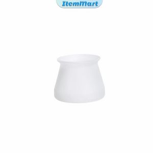 ItemMart 4Pcs Silicone Chair Leg Cover Table Foot Pad Furniture Leg Protector Anti Slip Silent White Pink Gray