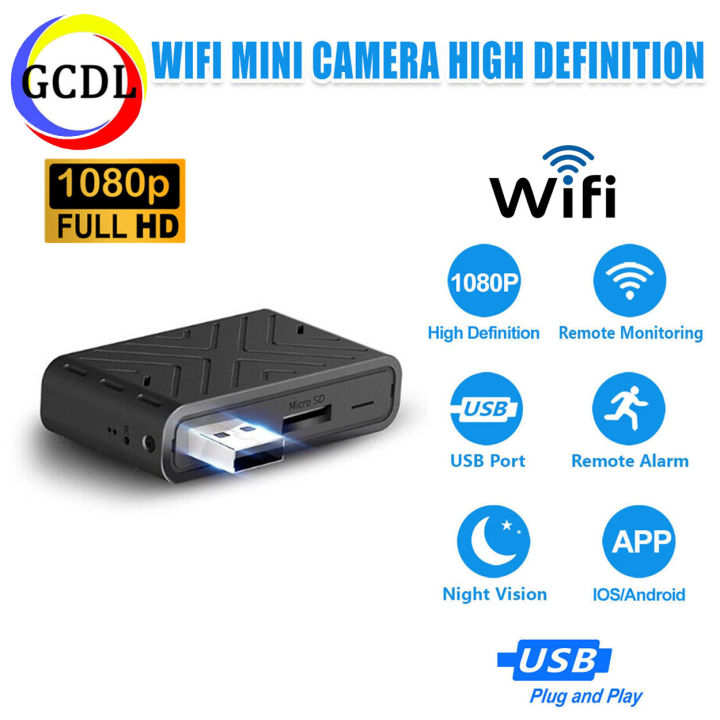 Small WiFi Camera 1080P FHD Mini Spy Camera WIFI Hidden IP Motion