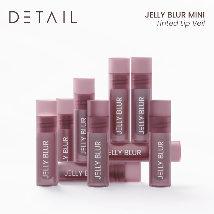 DETAIL Jelly Blur Mini (Tinted Lip Veil, Liquid Blotted Lip)
