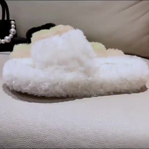 [Free Shipping] WomenS Outdoor Slippers For Spring And Autumn New Ins Trend Summer Thick-Soled Cotton Slip-On Shoes