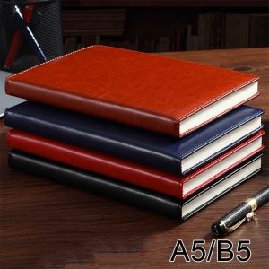 DANSE ปกหนัง PU B5โน๊ตบุ๊คธุรกิจปกแข็ง หนาขึ้น 240หน้า สมุดบันทึกสำนักงาน A5 สมุดจดบันทึกเรื่องนักเรียน ใหญ่มากๆ สมุดโน้ตทรงสี่เหลี่ยมสำหรับ A5 นักเรียนไดอารี่