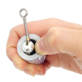 110CM Magic Stick Metal Stainless Steel Appearing Cane Elastic Rod Prop Extendable Magic Prop Pocket Retractable Wand. 