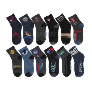 ถุงเท้ายกโหล 12คู่ มีหลายสีหลายลาย ฟรีไซส์ 36-44 พร้อมส่ง (มีแบ่งขายแบบ6คู่)