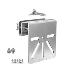 Practical Weatherproof Camera Mounting Brackets With Screws Sturdy Stainless Steel Materials Without Drilling Need