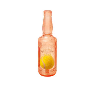 Aikenn Dog Chew Toy Tpr Bottle With Tennis Ball Squeaky Interactive Durable For Puppies Training