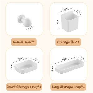 A4 Book Stander Desk Organizer Detachable Book/Desktop Storage Box DIY Freely With Accessoriers