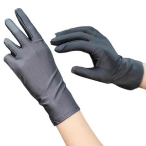 2lots Spandex Comfortable Gloves Sophisticated Presentation Mittens for Enhancing Professional Appearance