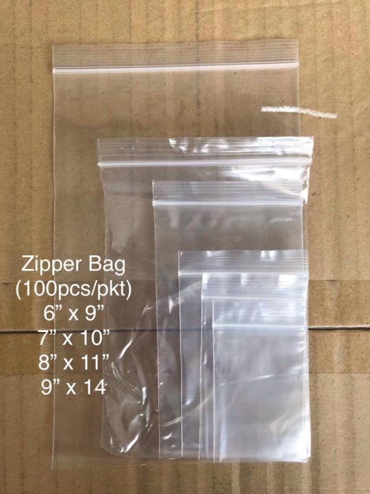 Big zip online bags