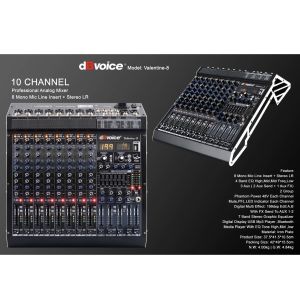 Mixer Audio dBvoice Valentine 8 mikser db voice Valentine8 ORIGINAL 10CH NEW DB VOICE