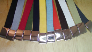 Versatile Woven Belt for Men Women High Strength Nylon with Quick Release Buckle for Party/Club/Beach