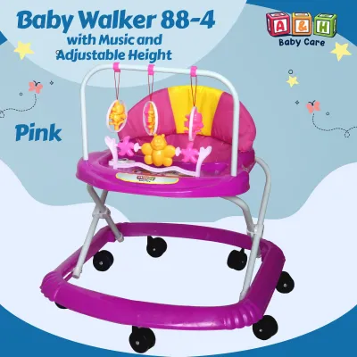 Baby Walker (with music and Adjustable Height) model 88-4