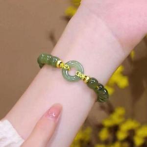 Heabety Natural Beaded Bracelet Women Bracelet Lucky Peanut Bracelet For Women Luxury Retro Bracelet Beads