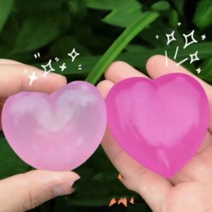 LIEYH TPR. ของเล่นแบบบีบรูปไข่ ใหม่เล็กๆ สีสันสดใส ของเล่นลูกบอลสำหรับคนหงุดหงิดง่าย ความแปลกใหม่ นุ่มนุ่มๆ ลูกบอลเด้งกลับ ของขวัญวันเกิดของขวัญ