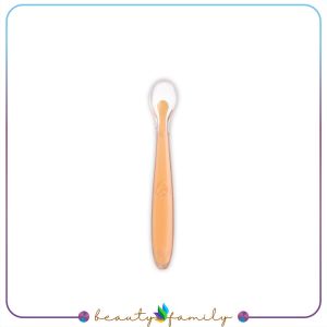 BF-C1026 Sendok Bayi MPASI Bahan Silikon Lentur Peralatan Makan Bayi BPA FREE / Baby Spoon Import