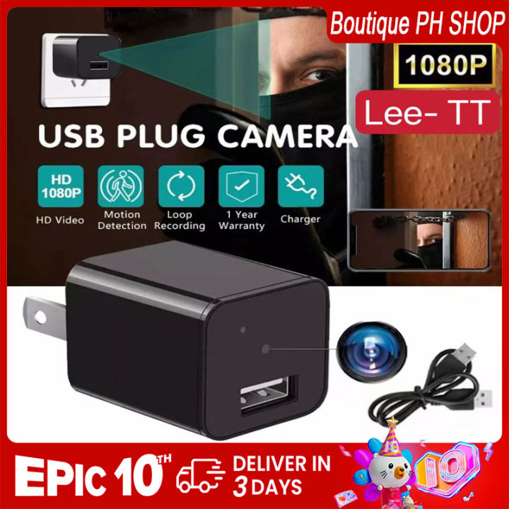 Xiaomi 1080P pinhole camera +128G memory card V380 mini hidden camera Smart camera Spy camera