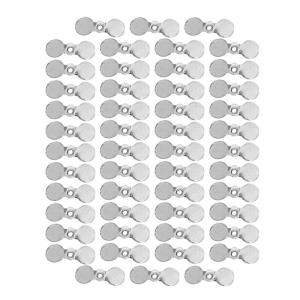 50Pcs Fishing Propeller Sequins Fly Tying Materials Replacements for Lures Baits Fishing Propeller Slices Lures Making