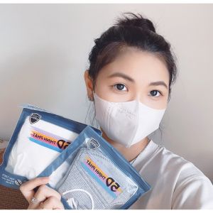 Hộp 100 Cái Khẩu Trang 5D Mask Thịnh Phát 3 Lớp Kháng Khuẩn Ôm Kín Khuôn Mặt Quai Thun Co Dãn Tốt Nhiều Màu