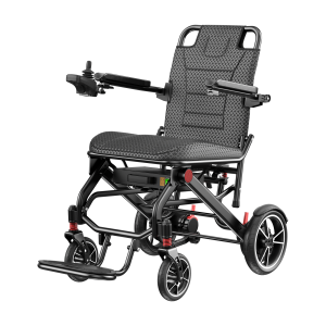 Ziivievs 203-A Ultra-lightweight Electric Wheelchair with Ergonomic Seat Electromagnetic Braking 360W Brushless Motor 12Ah Lithium Battery