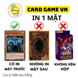 [BÀI IN] Bài YuGiOh Tiếng Việt/Anh - Hộp Thẻ Bài - Bộ 63 lá bài Elemental Hero của YuKi Judai ( Part 1 ) - Card Game VN