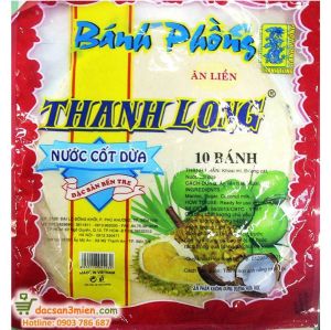 Bánh tráng sữa bến tre hiệu Thanh Long thơm ngon