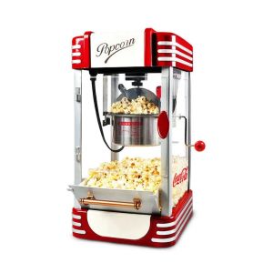 Hot Air Popcorn Machine Vintage Tabletop Electric Popcorn Popper Healthy And Quick Snack Popcorn Maker