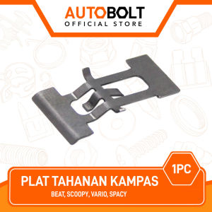 Plat Tahanan Kampas Beat FI Pop Street & Scoopy Karbu eSP & Vario Techno 110 125 & Vario LED & Spacy Per Plat Dispad Disc Kampas Cakram Kanvas Rem Pad Spring Autobolt