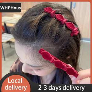 [COD] WHPHous Ship within 24 hours Flocked Bangs Hair Clip Headwear Duckbill Hair Claws Barrettes Vintage Hair Clips Hairgrip Braided Fashion Hairpins Hair Accessories Headwear