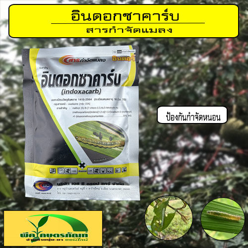 อินดอกซาคาร์บ ( indoxacarb ) ป้องกันกำจัดหนอนได้ทุกชนิด | Lazada.co.th