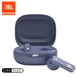 Authentic JBL Live Flex Bluetooth Earphones Bass Waterproof Sports Earphones with Mic Wireless Gaming Earphones for IOS/Android Earphones Noise Cancellation 32 Hour Battery Life
