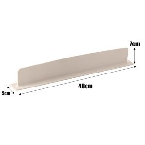 Household Silicone Sink Splashproof Baffle Kitchen Dishwashing Sink Water Retaining Strip Bottom Full Suction Cup Countertop Water Barrier