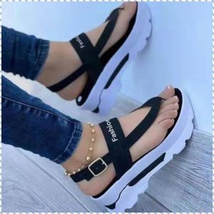 Womens Sandals Easy to Put on and Take Off Thick Sole Cool Comfort Cushioning Support Durable