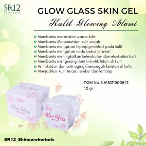 GGS SR12 / GLOW GLASS SKIN GEL / MENCERAHKAN KULIT WAJAH / MEMUDARKAN FLEK / KRIM GLOWING