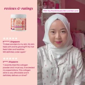 Purest Co Marine Collagen Peptides 30svg Marine Collagen for Glowing Skin Strong Nails & Healthy Hair