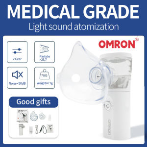 OMRON Portable Nebulizer Machine Handheld Rechargeable Nebulizer Inhaler For Asthma Kids Adult