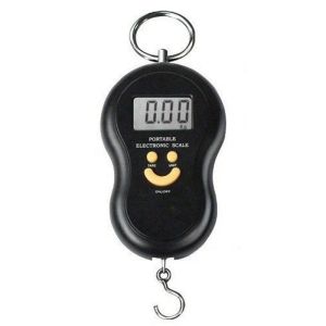 50kg Digital Portable Electronic Scale with Hook Handheld LCD Luggage Scale Fishing Weight Scale Pocket Scale
