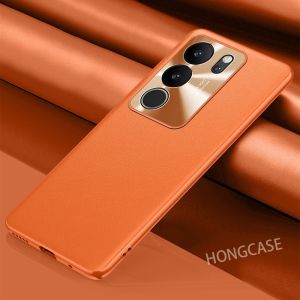 Casing For vivo V29 5G vivoV29 V 29 2023 Phone Case Luxury Ultra Thin Hardware Plain Color Fashion Shockproof Protection Back Cover