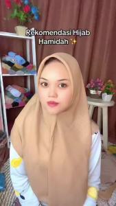 BERGO HAMIDAH SIZE M MENUTUP DADA / HIJAB INSTAN BERGO MENUTUP DADA / HIJAB INSTAN HAMIDAH