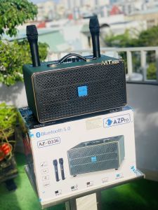 Loa Xach tay karaoke AZPRO AZ- D336 Chất Lượng Cao - với thiết kế mạnh mẽ vỏ gỗ bọc da tổng hợp sang trọng bảo hành 12 tháng