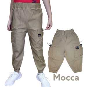 MASYKEN Stoper - Celana Panjang Cargo Anak Laki-Laki - Usia 2-10 Tahun