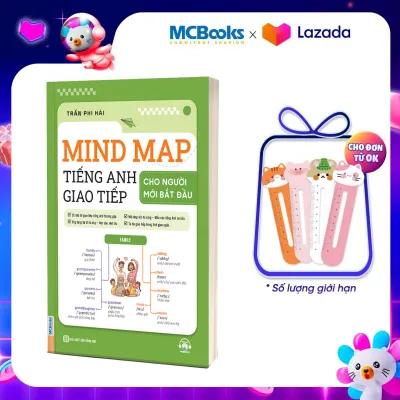 Sách - Mind Map Tiếng Anh Giao Tiếp Cho Người Mới Bắt Đầu