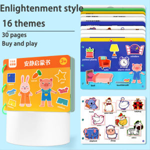 Baby Busy Book The First Enlightenment Book for Kids Early Educational Learning Books Quiet Book