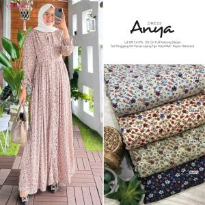 PROMO COD Dress Wanita Motif Bunga Dewasa Anya Set Ti Amo Fashion Store