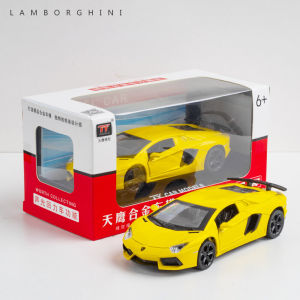 LEO 1:32 Lamborghini LP740 alloy model car for kids toys for boys toys for kids cars toys