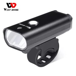 Tây Đạp Xe Max 2000LM Xe Đạp 2 XML-T6 LED Xe Đạp Trước Ánh Sáng Tích Hợp Pin Sạc 6000 MAh + 2 Tay Cầm gắn Xe Đạp Phụ Kiện Xe Đạp