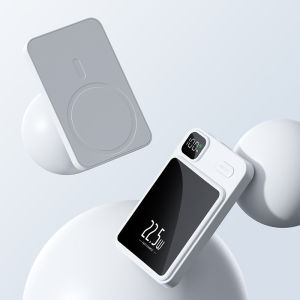 Magnetic Power Bank 7000mAh/15000mAh Wireless Powerbank Fast Charging Portable Charger Mini Powerbank with LED Display Screen