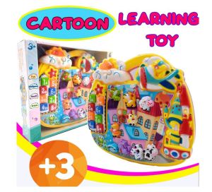 High Quality Lullaby Tab Animal Learning Musical Tab Toy Multiple Sounds Battery Operated Toys for Kids Toys For Baby