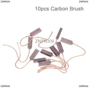 [COD] ZNPNXN เครื่องควบคุมเครื่องกำเนิดไฟฟ้ารถยนต์ไฟฟ้า4x6x17มม. 10ชิ้นแปรงคาร์บอนสำหรับเครื่องมือกำเนิดอัลเทอร์เนเตอร์ Jetta Santana