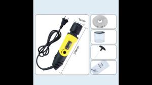btnx AC 220V Electric Tungsten Electrode Sharpener Handheld Tungsten Grinding Machine 400W 9Y3K6